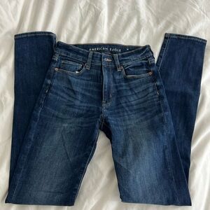 American Eagle Outfitters Blue Skinny Jeans
